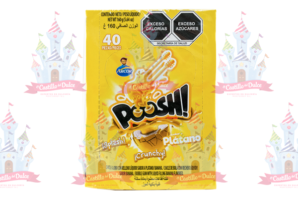 CHICLE POOSH BANANA 18/40 ARCOR