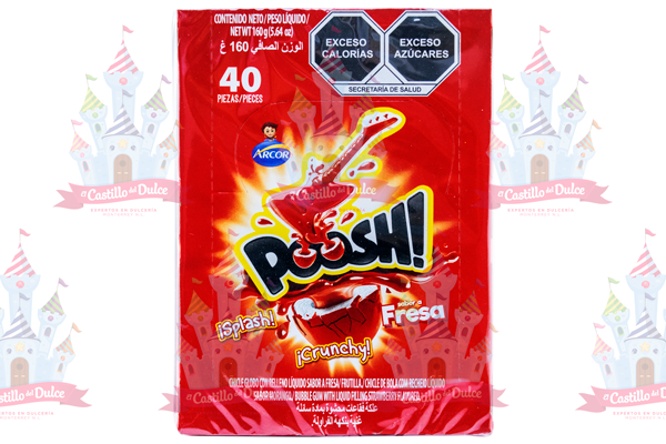 CHICLE POOSH FRESA 18/40 ARCOR