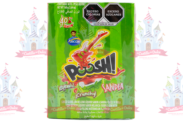 CHICLE POOSH SANDIA 18/40 ARCOR