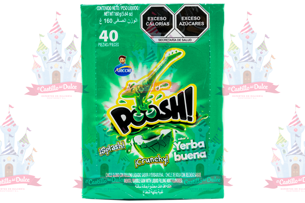 CHICLE POOSH YERBABUENA 18/40 ARCOR