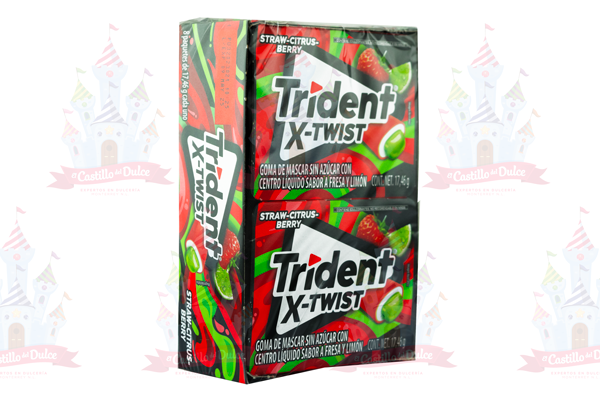 TRIDENT TWIST FRESA-LIMON 18/8 PZA ADAMS