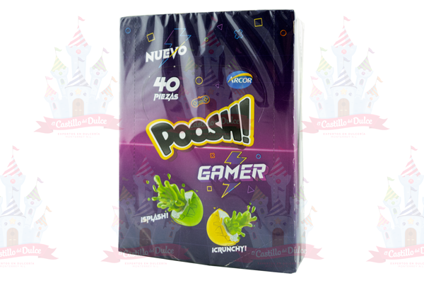 CHICLE POOSH GAMER 18/40 ARCOR
