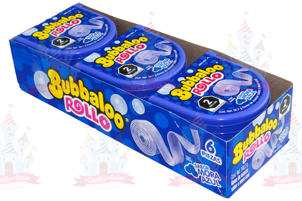 BUBBALOO ROLLO MORA AZUL 18/6 PZA ADAMS