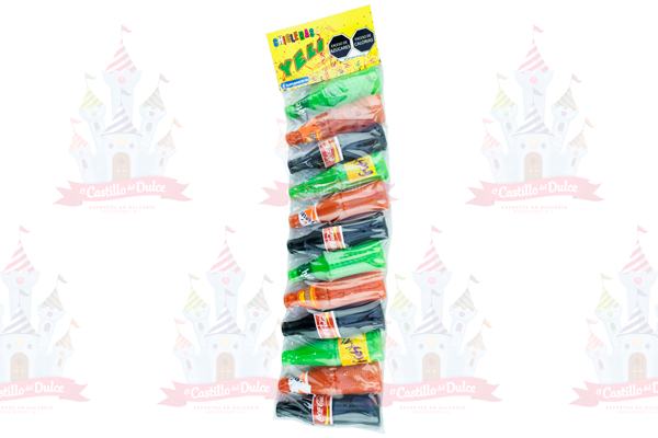 COLA JELLY C/CHICLE 30/12 PZA TINAJITA