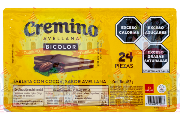 CREMINO BICOLOR 16/24 NUTRESA