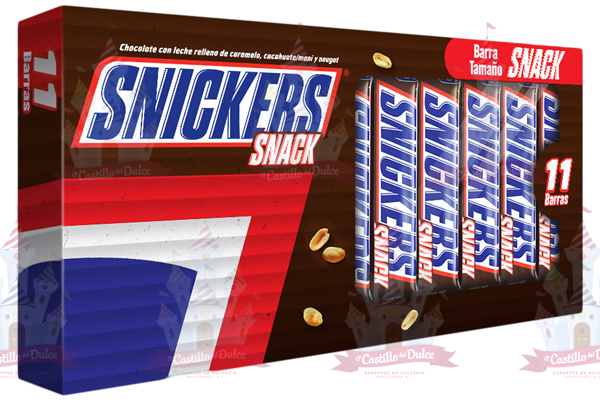 SNICKER SNACK 18/11 /21.5 GRS EFFEM