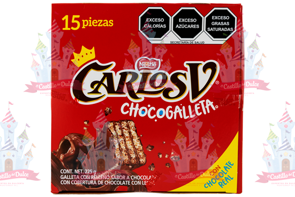 CARLOS V CHOCOGALLETA 8/15/15GR PZA NESTLE