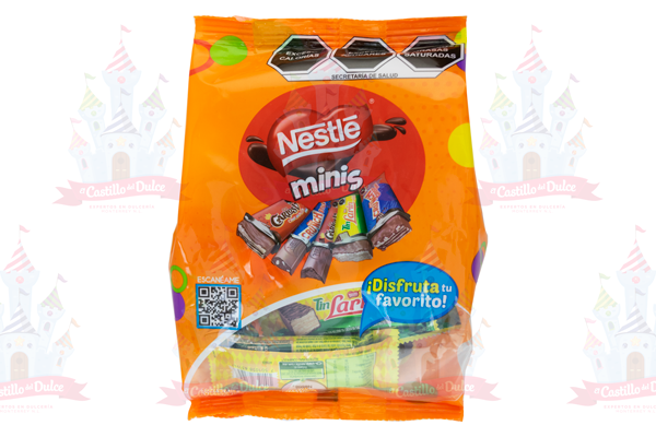 MIX BOLSA NARANJA MINIS 18/198 GR NESTLE