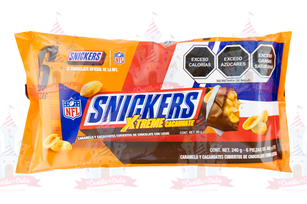 SNICKER XTREME 12/6/40G. EFFEM