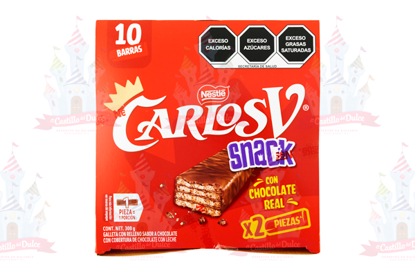 CARLOS V CHOCOGALLETA 8/10/30 GR NESTLE