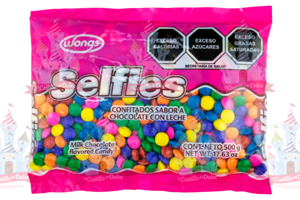 CONFITADO SELFIES CHOCOLATE 24/500 GRS