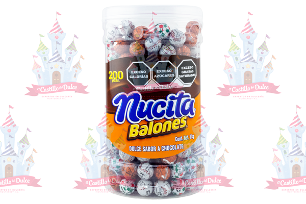 BALONES DE CHOCOLATE 12/200 PZA NUTRESA