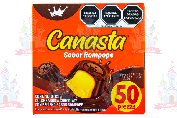 CANASTA ROMPOPE 24/50 CORONA