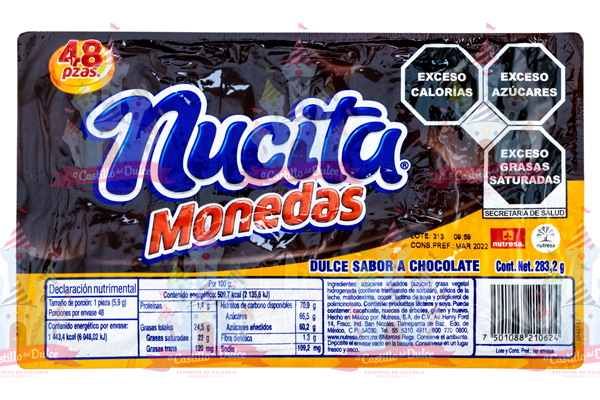 MONEDA ORO CHOCOLATE 18/48 NUTRESA