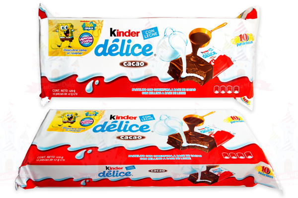 KINDER DELICE CACAO T10  14/10 PZA