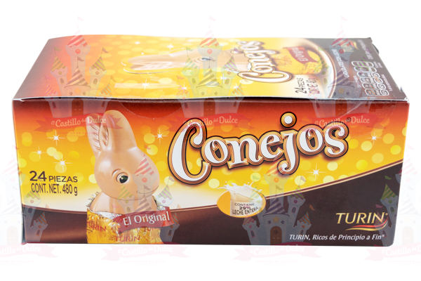 CHOCOLATE CONEJO DISPLAY 3/24/20GR TURIN