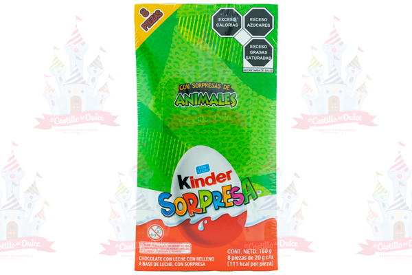 KINDER SORPRESA CHICO NATOONS 12/8 PZA