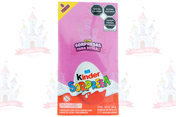 KINDER SORPRESA CHICO NINA T1 12/8 PZA