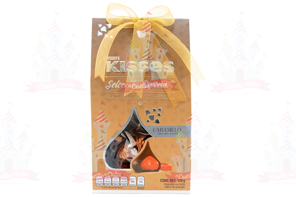 KISSES CARAMELO BOLSA 6/120 GRS HERSHEY KISSES CARAMELO BOLSA 6/120 GRS HERSHEY