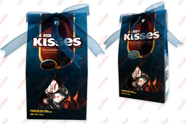 KISSES ITALIANO BOLSA 6/120 GRS HERSHEY