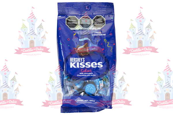 KISS FIESTA AZUL OSCURO LECHE 6/190 GRS