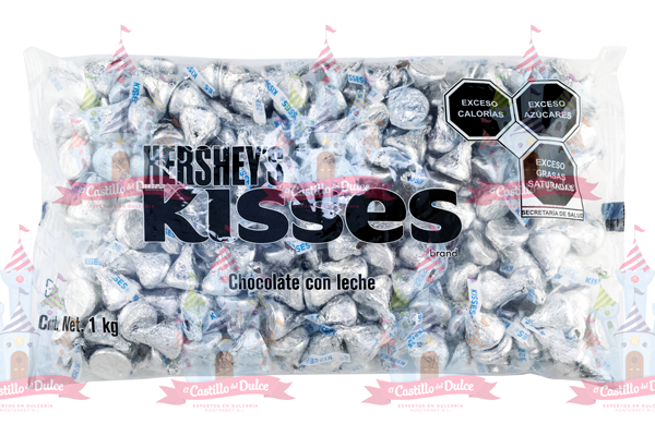 KISS LECHE BULK 7/1 KG 250 PZA APROX HERSHEY