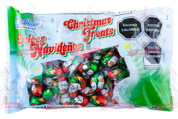 HUEVITO CHRISTMAS TREATS 28/500 GRS PALMER