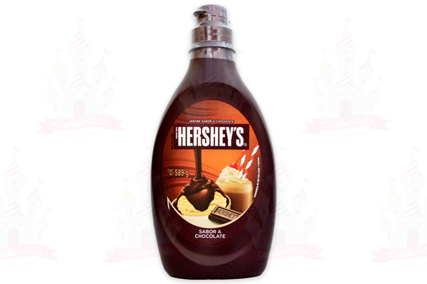 SYRUP CHOCO BOTELLA 24/589 GRS HERSHEY