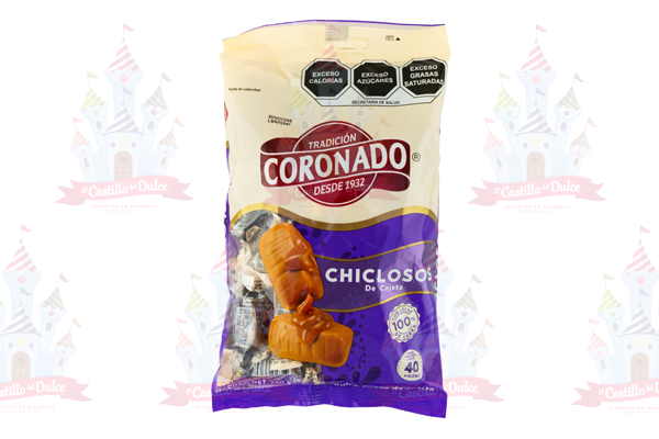 CHICLOSO CAJETA 40/250 GRS. CORONADO