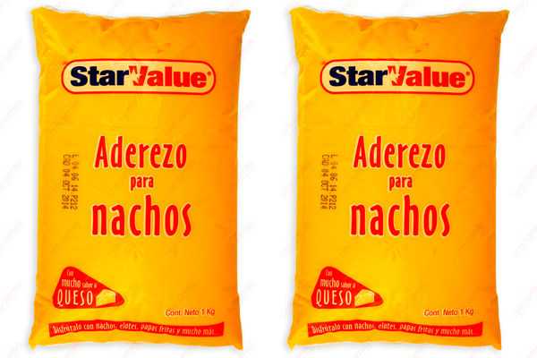 ADEREZO PARA NACHOS STAR VALUE 10/1 KG. MEGA