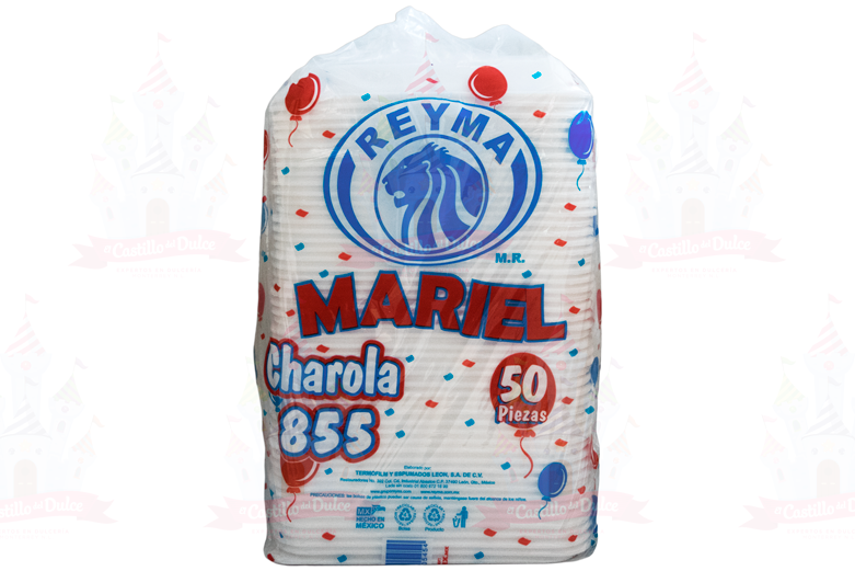 CHAROLA #855  10/50 PZA MARIEL REYMA