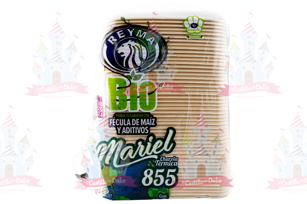 CHAROLA # 855 MARIEL BIODEGRADABLE 10/50 PZA CHAROLA # 855 MARIEL BIODEGRADABLE 10/50 PZA