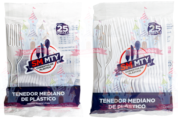 TENEDOR MEDIANO 40/25 PZA SMMTY