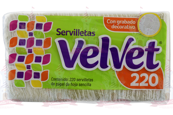 SERVILLETA 24/220 PZAS  VELVET