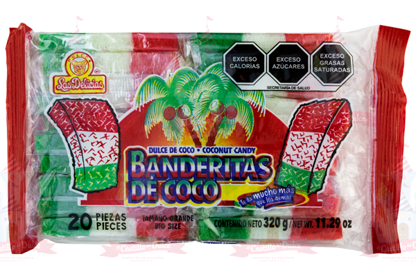 COCO BANDERA GRANDE 40/20 DELICIAS