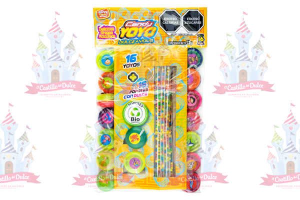 CANDY YOYO POPOTE C/GRAJEA 16/16 DELICIAS