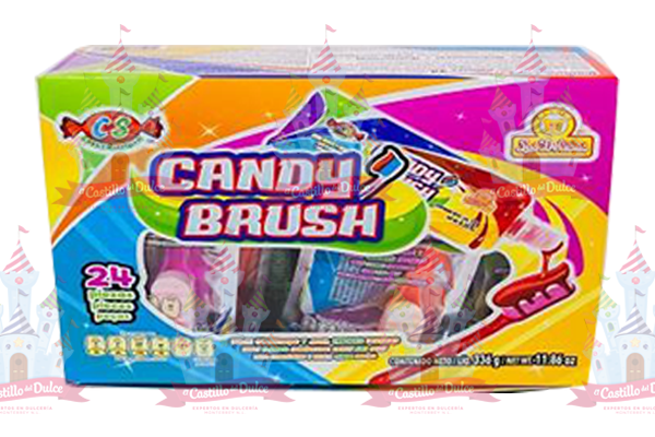 CANDY BRUSH 12/24 PZA DELICIAS