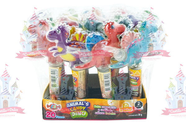 ANIMAL CANDY DINO 18/20 PZA DELICIAS