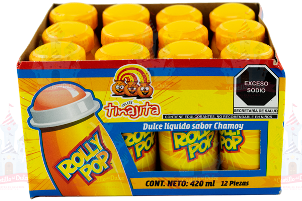 ROLLY POP CHAMOY 24/12 TINAJITA