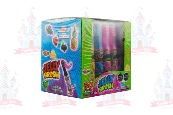 JELLY BRUSH 12/30 PZS. DELICIAS