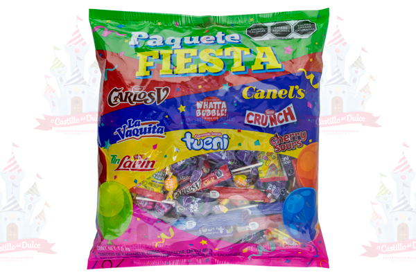 PAQUETE FIESTA 6/1.5 KG CANELS