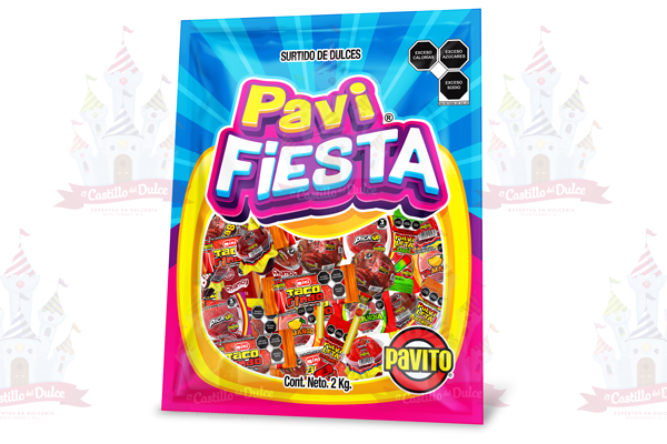 PAQUETE PAVI FIESTA 6/2 KG  PAVITO