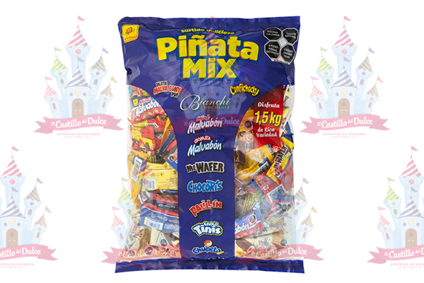 PAQUETE PIÑATA MIX 6/1.5 KG DE LA ROSA