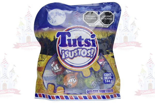 BOLSA TUTSI SUSTOS HALLOWEEN 10/144 GRS BOLSA TUTSI SUSTOS HALLOWEEN 10/144 GRS