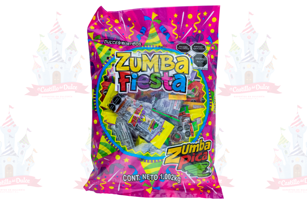 PAQUETE ZUMBA FIESTA 6/1 KG