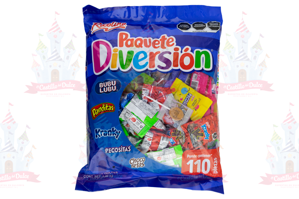 PAQUETE DIVERSION 6/1.38 KG (110P APROX)  RICOLINO