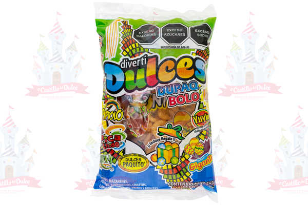 DIVERTIDULCES BOLO DUPAQ 24/165G