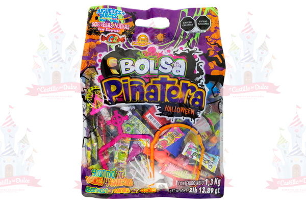 PAQ PIÑATERA HALLOWEEN 5/1.3 KG DELICIAS