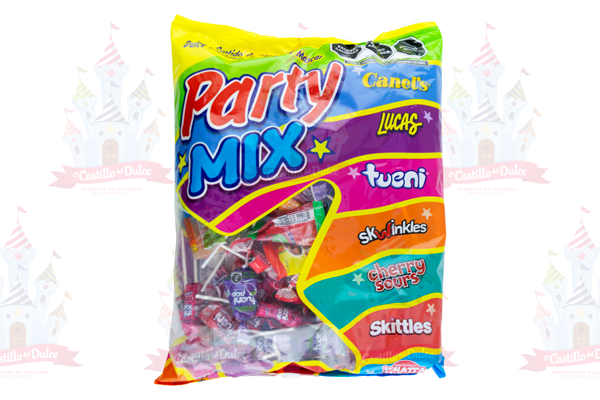 PAQUETE PARTY MIX CANELS/MARS 8/900 GRS