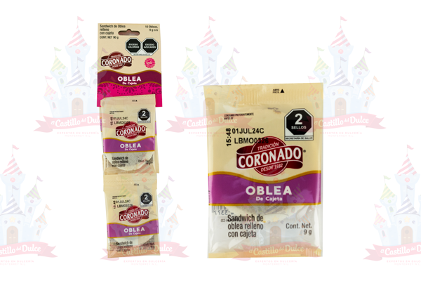 MINI OBLEA TIRA 50/10 CORONADO